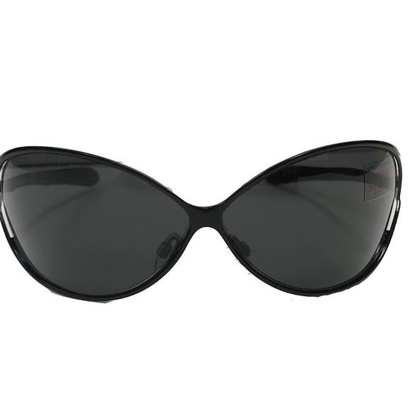 Miss Sixty Black Metal Sunglasses